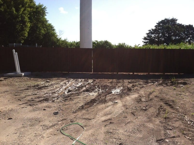 Commercial fence project in Miami Gardens