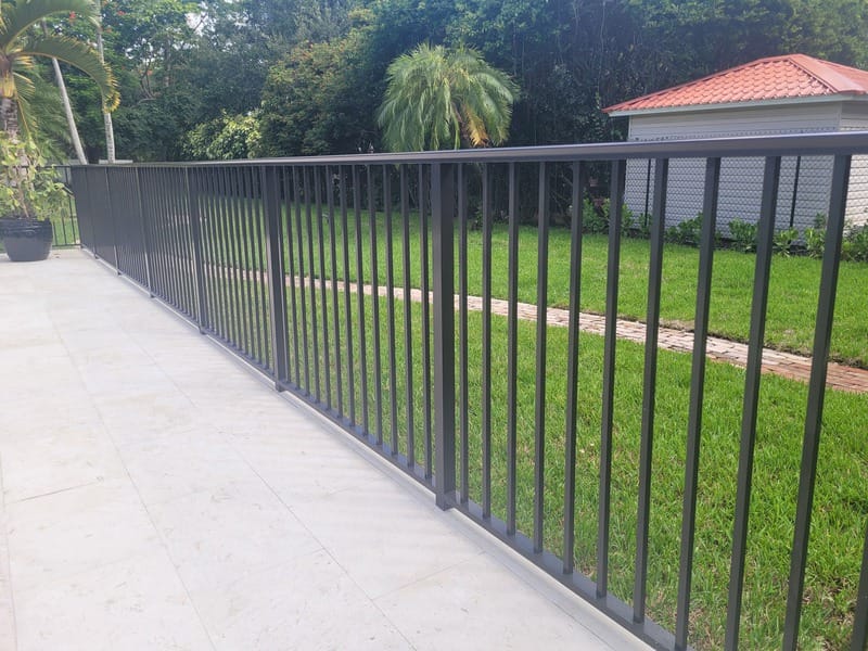 Commercial fence project in Sweetwater