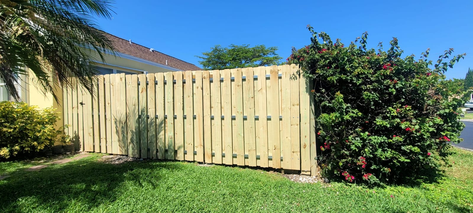 After-the-fact fence project in North Miami